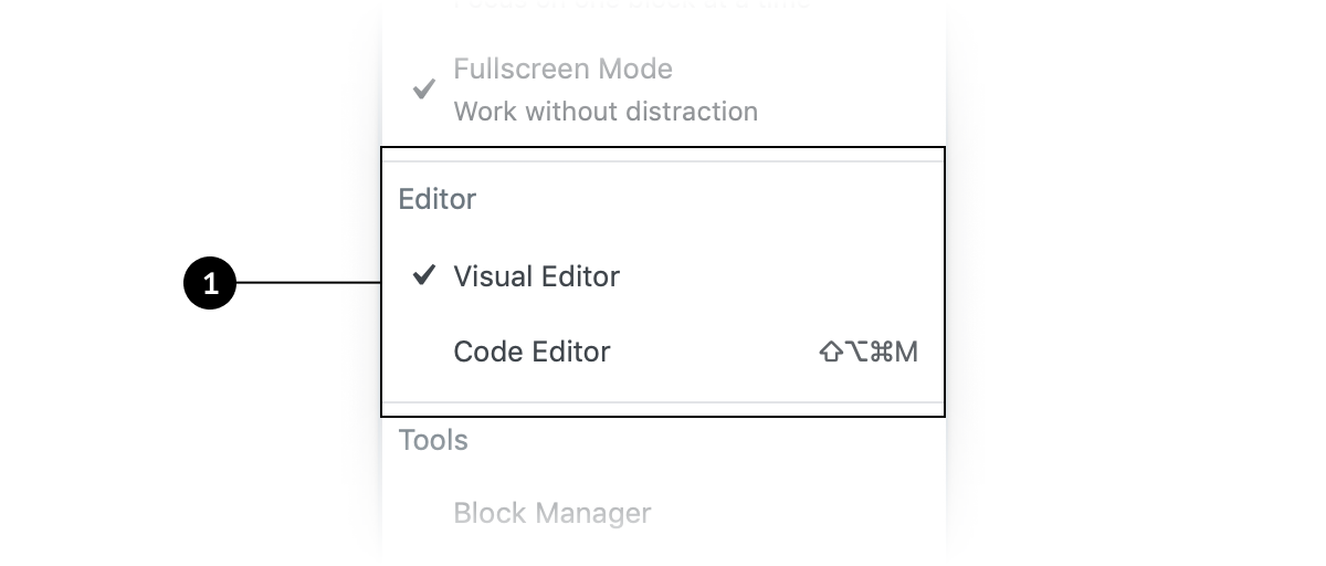 MenuGroup Example