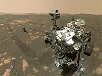 How did NASA's Perseverance rover capture its first selfie on Mars with Ingenuity? This is how.