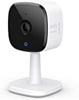 eufy Security Indoor WiFi Camera 2K bewakingscamera voor binnenshuis, persoonsherkenning, met stemassistent,...