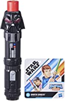 Star Wars Lightsaber Squad Darth Vader Extendable Red Lightsaber Roleplay Toy for Kids Ages 4 and Up