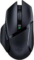 Razer Basilisk X Hyperspeed Wireless Ergonomic Gaming Mouse,Black,RZ01-03150100-R3A1