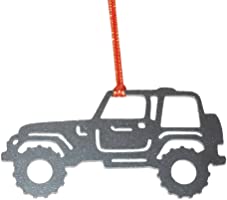 Christmas 4x4 Metal Ornament, off road, perfect for jeep owners