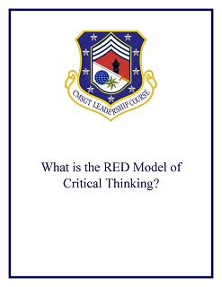 What is RED Critical Thinking