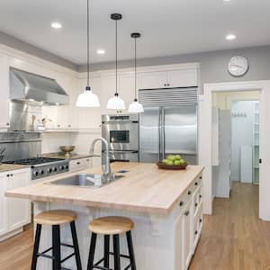 Modern, remodeled kitchen