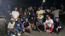 Parade grounds pickup soccer