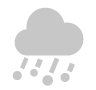 An icon symbolizing hail/mixed rain.