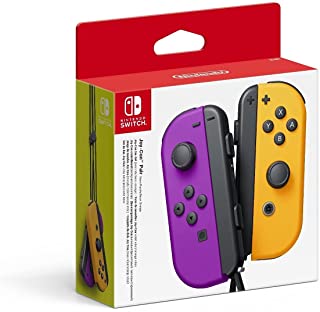 Nintendo Switch Joy-Con Controller Pair [Purple/Neon Orange]