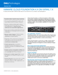 Deploying Oracle RAC on Dell EMC VxRail Solution Brief