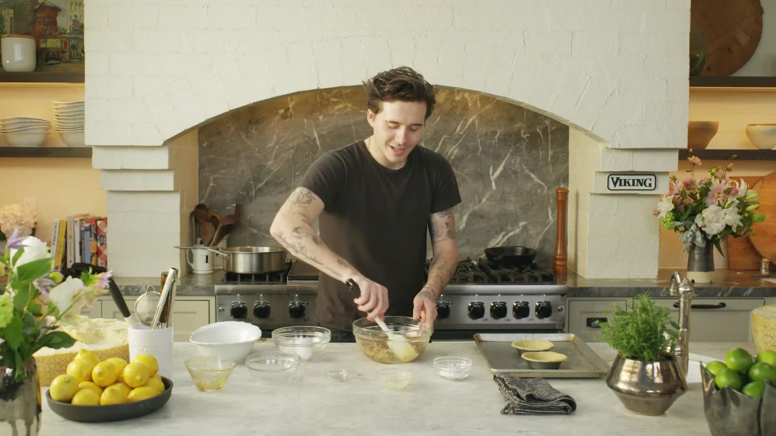 Brooklyn Beckham on Cooking for His Family and Fiancée—And His Brand New Food Show