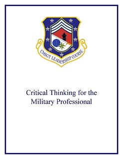 Critical Thinking for the Military Professional