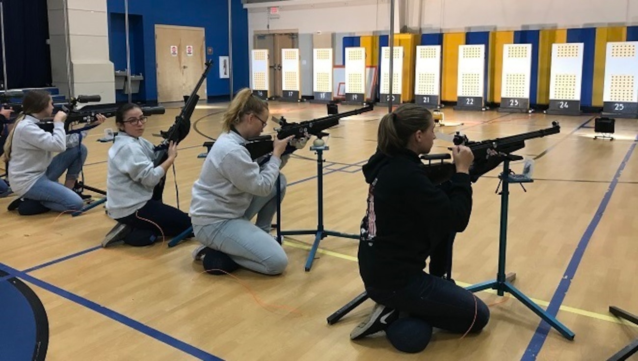 FL-20083 Cadets Practicing Marksmanship