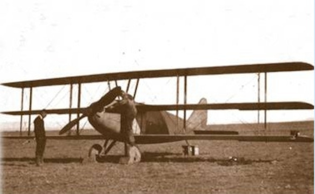 Curtiss "Wasp", first aircraft to fly in Bolivia