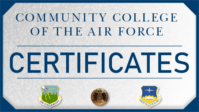 CCAF Certificates