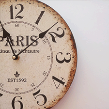 Reloj de pared vintage