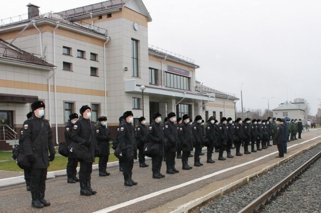 В регионе с 1 ноября начался осенний призыв в армию.