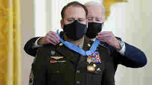 Biden awards Medals of Honor to 3 soldiers who served in Iraq and Afghanistan