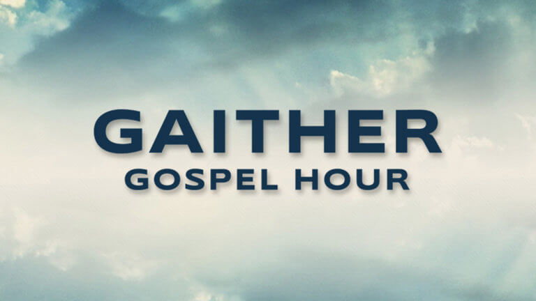 Gaither Gospel Hour logo poster