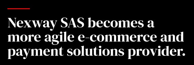 Nexway SAS becomes a more agile e-commerce and payment solutions provider.