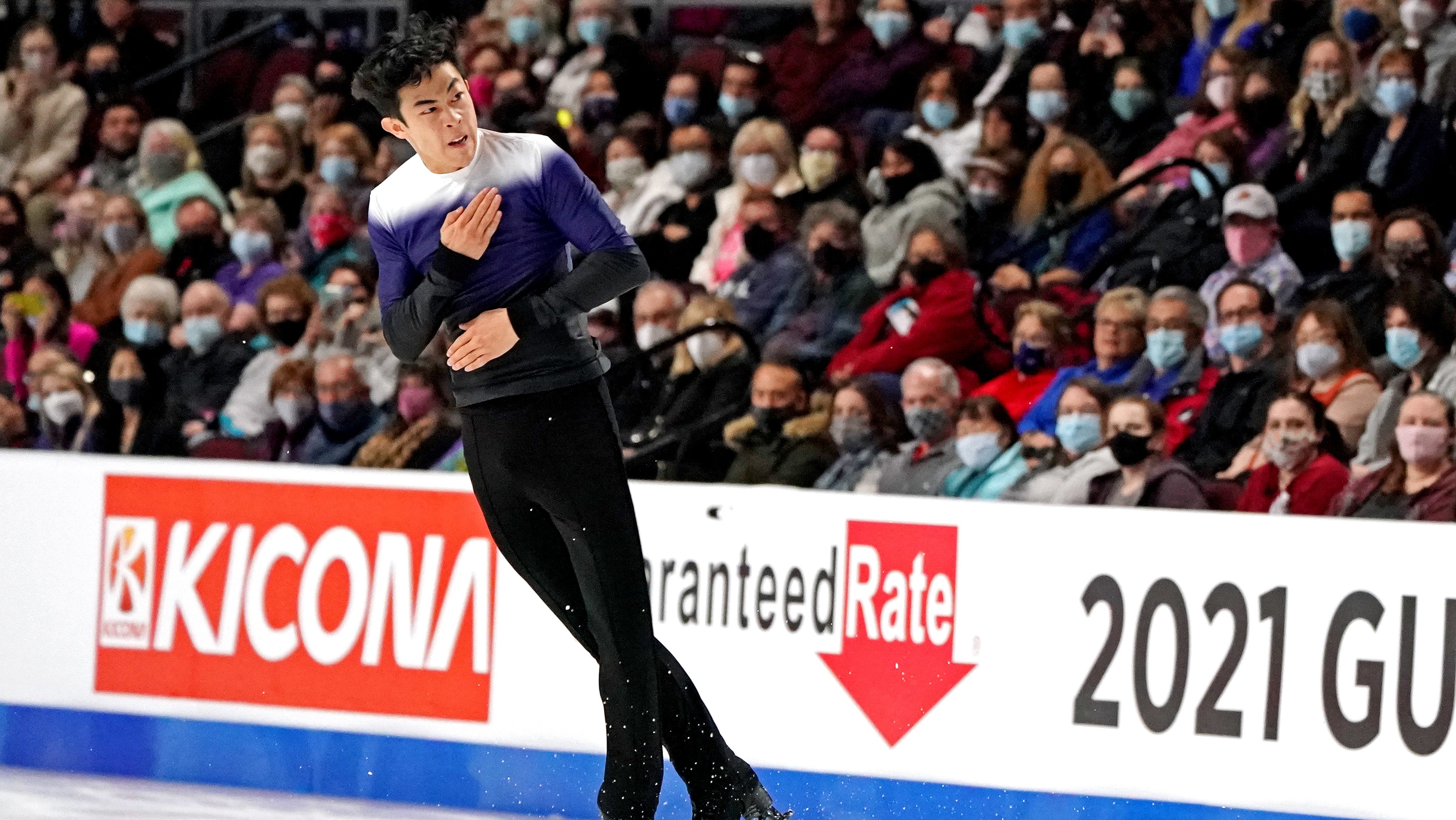 Olympian Nathan Chen returns to the U.S. National Figure Skating Championships. (credit: USA...