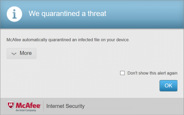 McAfee Internet Security