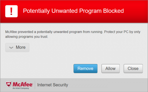 McAfee Internet Security