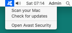 Avast Security for Mac