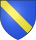 Azure, a bend Or.svg