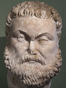 Bust of a bearded Emperor Maximian