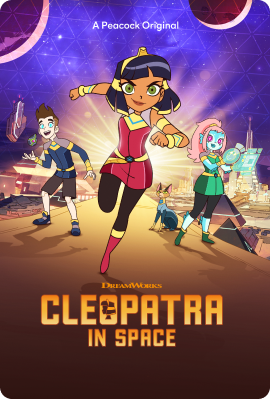 Cleopatra in Space Vertical Art