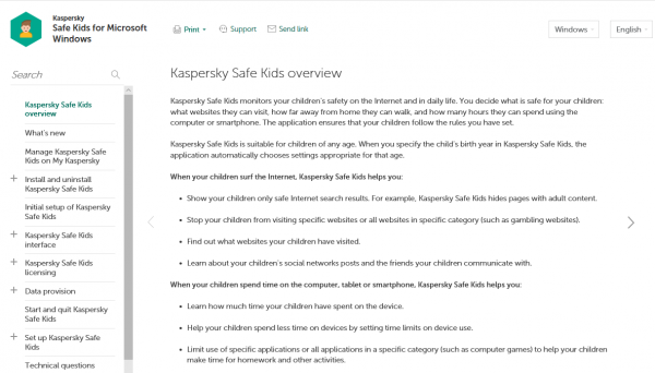 Kaspersky Safe Kids Premium for Windows