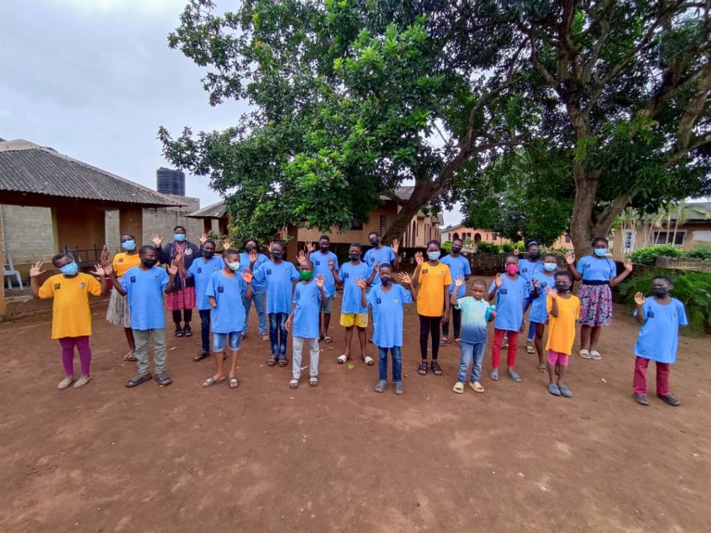 Campers at Year 2021 Uwani Hub Summer Camp