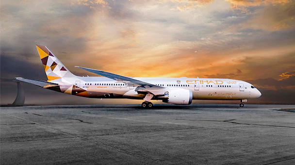 Etihad Flugzeug