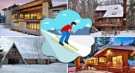 Slalom Into These 5 Spectacular Ski Homes on the Market Right Now