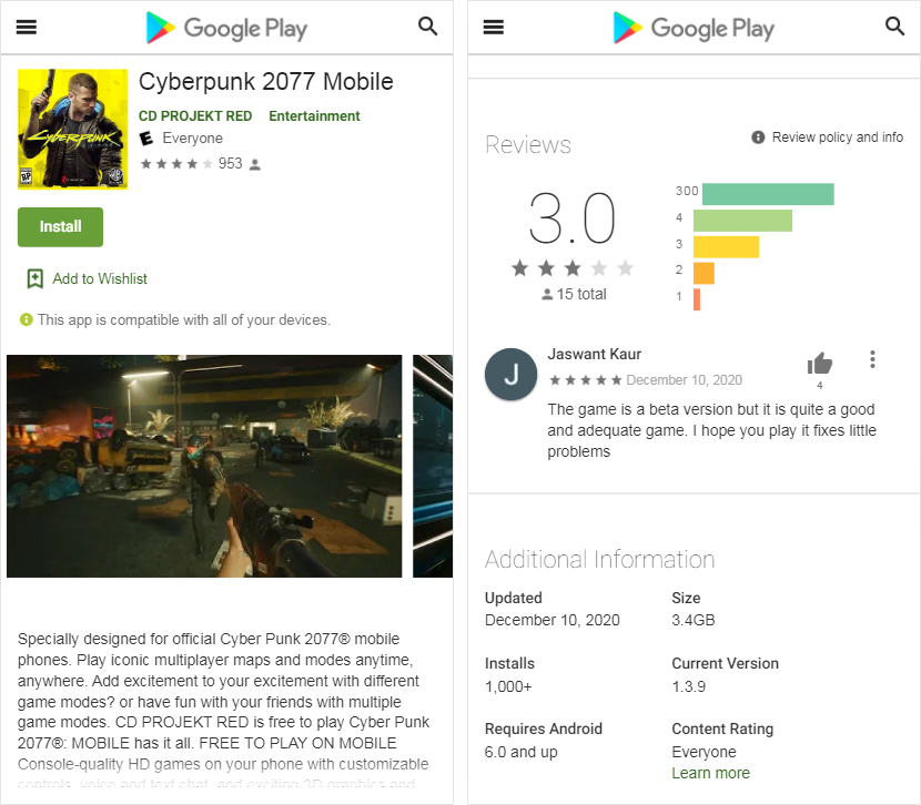 Shades of Google Play