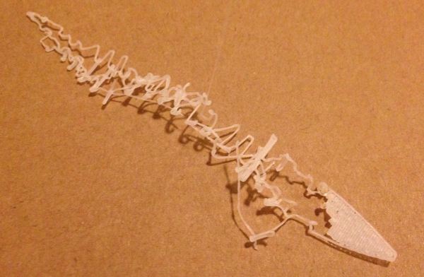 Transporter accident – A 3D print that has failed, creating a tangled mess of plastic where your object was supposed to be.