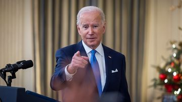 AOP Joe Biden Valkoinen talo 21.12.2021