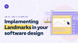 Implementing Landmarks in your software design