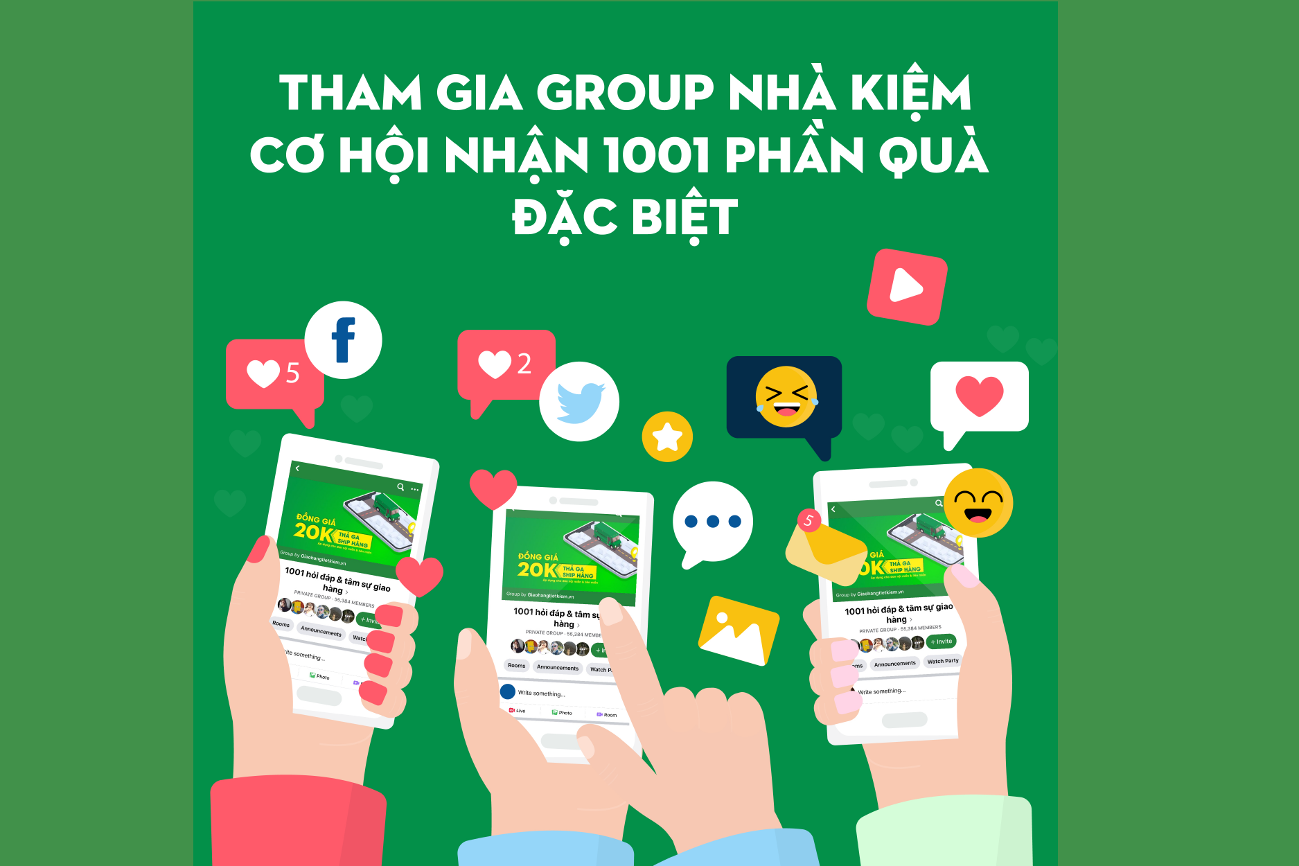 Tham gia cộng đồng nhà Kiệm ngay