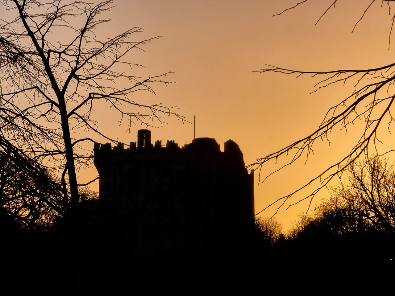 Blarney Castle Sunset