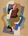 Albert Gleizes, 1920, Figure, gouache on canvas, 91.4 x 76.2 cm, Los Angeles County Museum of Art.jpg