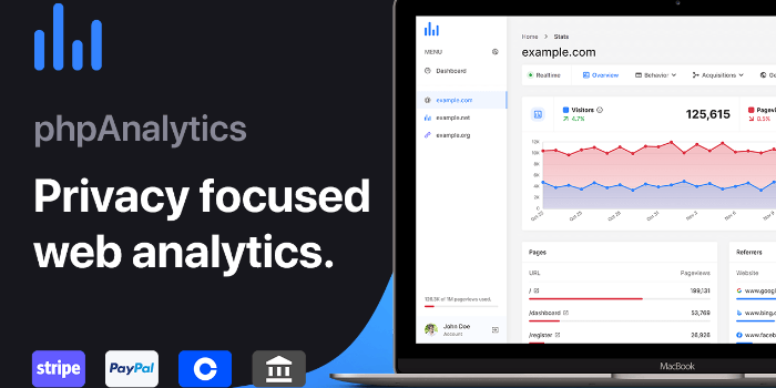 phpAnalytics - Web Analytics Platform - Cover Image