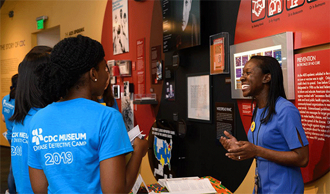 cdc employees involved in the STEM program