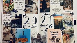 2022 Goal and Intention Setting: Vision Board