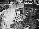 Aftermath of the Knickerbocker Theatre collapse