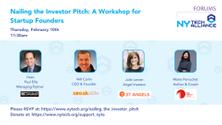 Nailing the Investor Pitch: A Workshop for Startup Founders