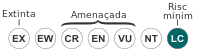 Status iucn3.1 LC-ca.svg