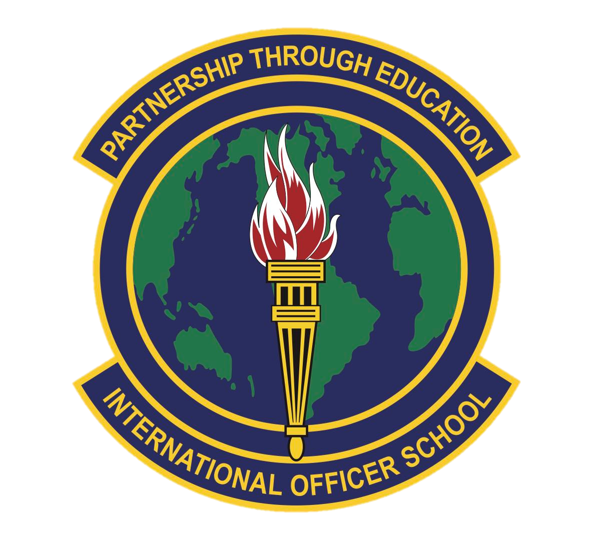 International Officer School Patch