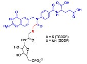 Structure diagram of a TGDDF/GDDF multi-substrate adduct inhibitor