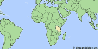 Location of Dar es Salaam