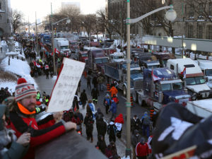 Truckers Protest